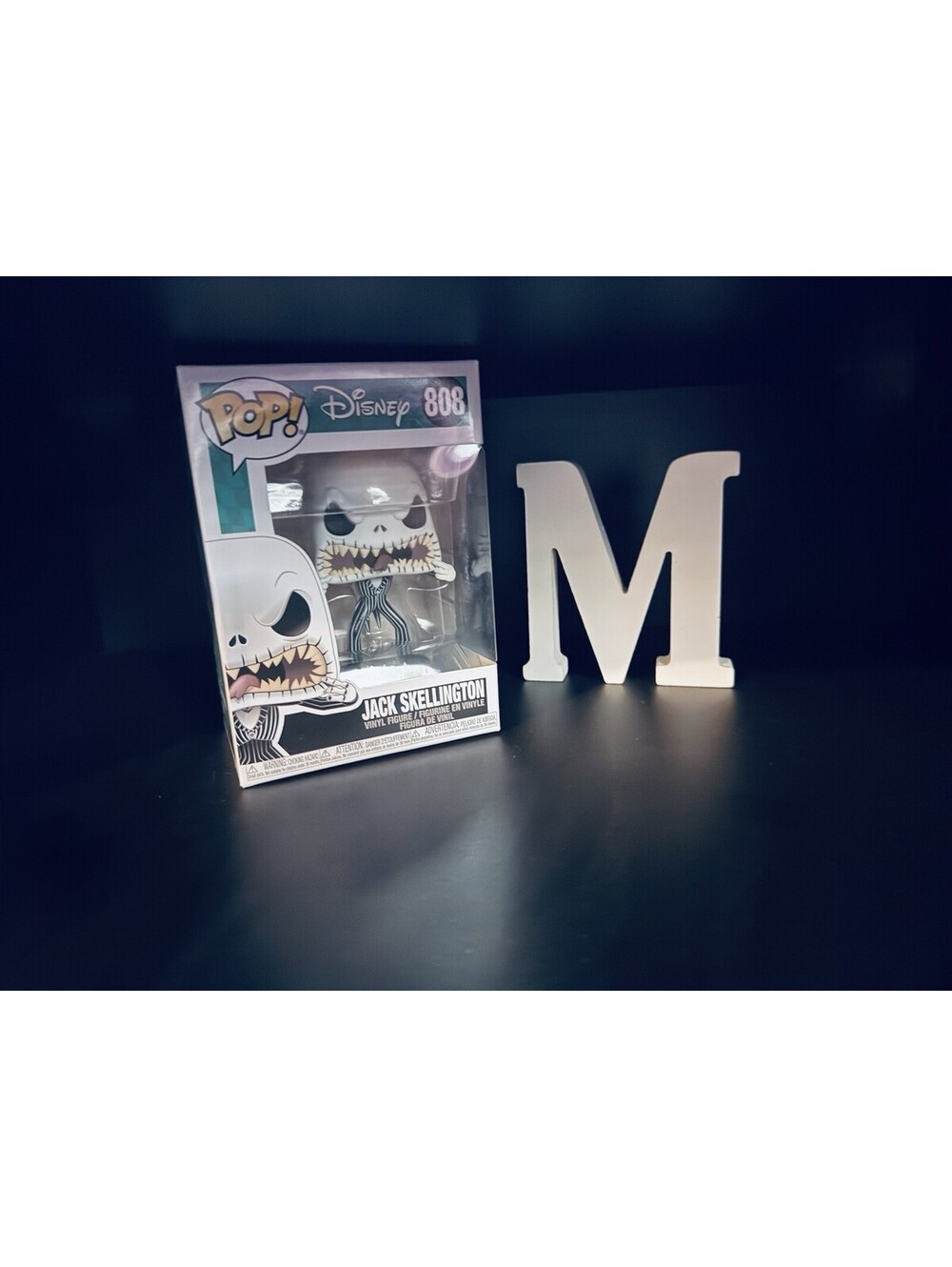 Funko Pop! vinyl figure of Jack Skellington from The Nightmare Before Christmas
